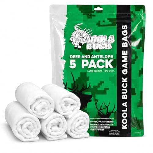 Koola Buck Standard Series Deer Quarter Bags, 5-Pack