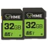 HME 32GB SD card, 2-pack