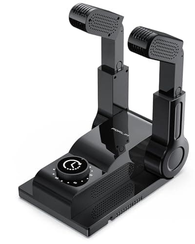 FORLIM Forced-Air Boot Dryer with 2-Hour Timer