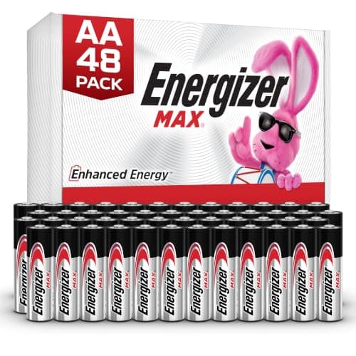 Energizer MAX Alkaline AA, 48-count