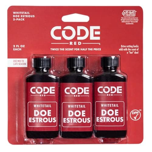 Code Blue Whitetail Doe Estrous Triple Pack, 2 oz