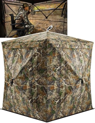 TIDEWE 270° See Through Ground Blind (1-2 person)