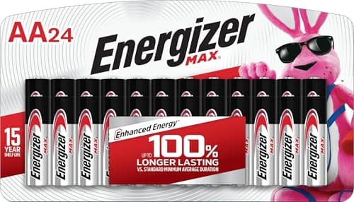 Energizer MAX Alkaline AA, 24-count