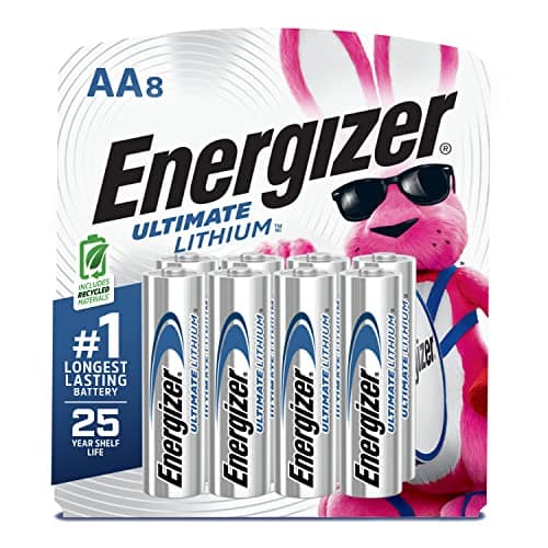Energizer Ultimate Lithium AA, 8-pack